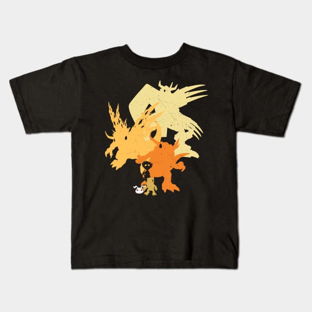 Spirit of Courage Kids T-Shirt by Gigan91